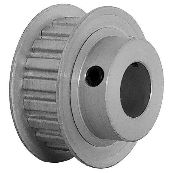 B B Manufacturing 20XL037-6FA6, Timing Pulley, Aluminum, Clear Anodized,  20XL037-6FA6